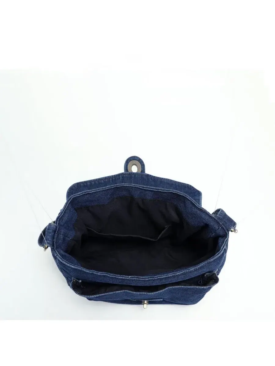 Джинсовая сумка через плечо с клапаном Luma Crossbody Purse SUSU — изображение 6 из 6
