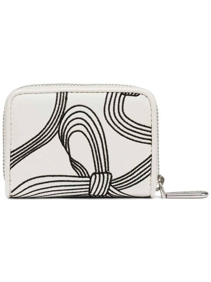 Кошелек Maybelle Zip Around Karl Lagerfeld Paris — изображение 2 из 5, белый/черный