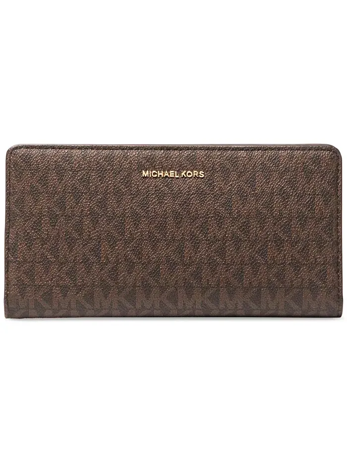 Бумажник Bryant Large Slim Snap Michael Kors — изображение 1 из 3, коричневый
