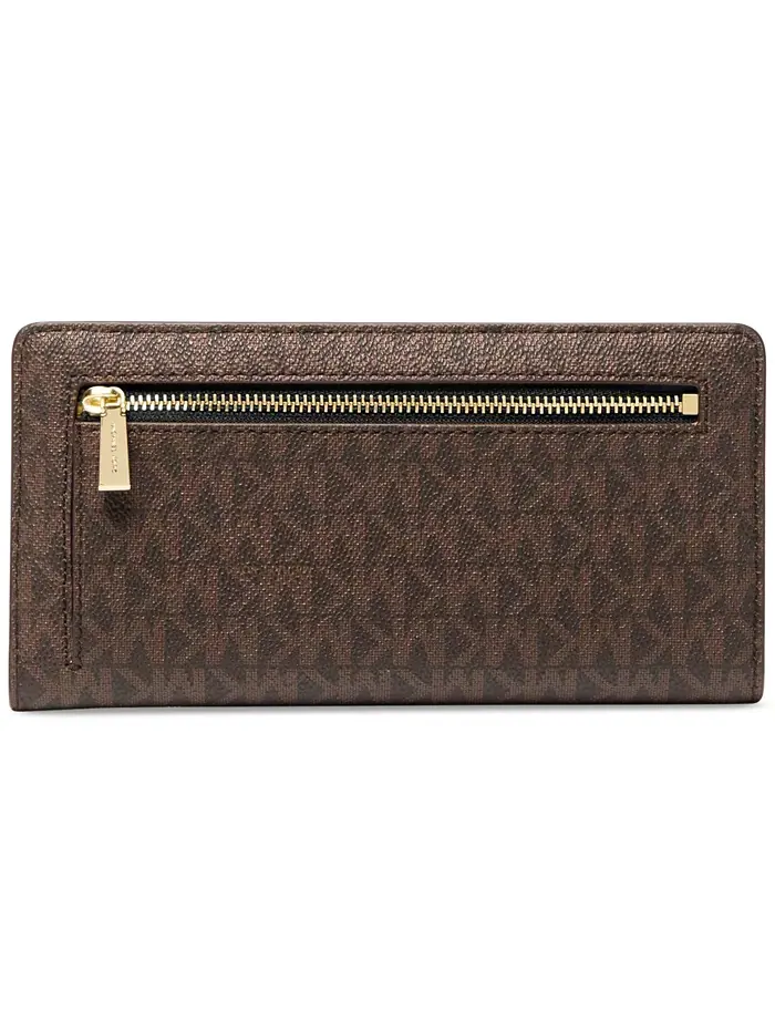 Бумажник Bryant Large Slim Snap Michael Kors — изображение 3 из 3, коричневый