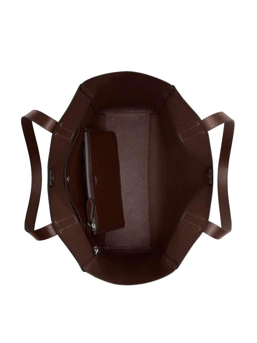 Сумка-тоут Broadway из натуральной зернистой кожи COACH — 6