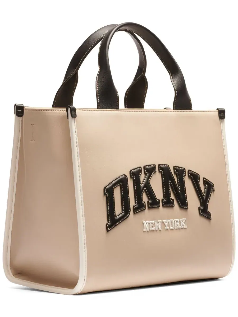 Сумка-шопер Hadlee Medium Tote DKNY — изображение 3 из 4, коричневый