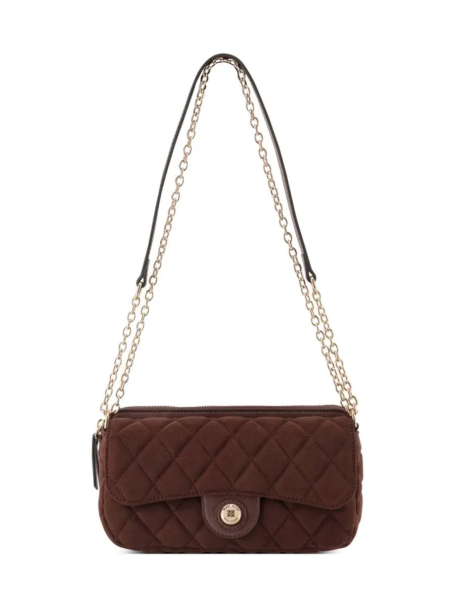 Сумка через плечо с цепочкой Emelina Flap Small Crossbody Nine West