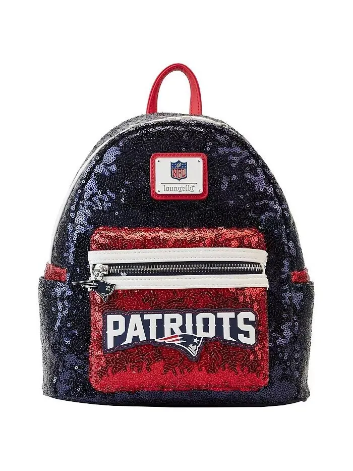 Рюкзак мужской Loungefly England Patriots Sequin искусственная кожа