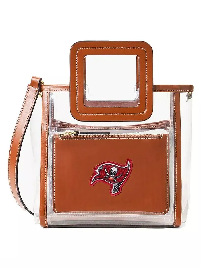 Женская прозрачная мини-сумка Shirley Tampa Bay Buccaneers Staud — изображение 1 из 4