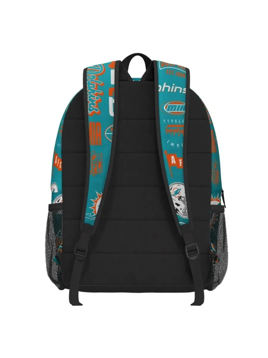 Рюкзак и ланч-бокс Miami Dolphins Outerstuff — изображение 3 из 6, бирюзовый