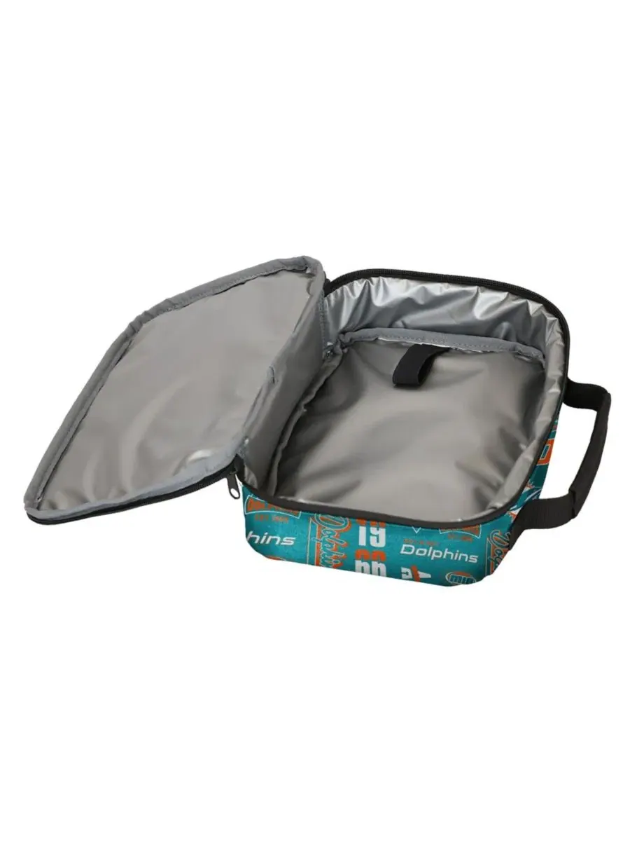 Рюкзак и ланч-бокс Miami Dolphins Outerstuff — изображение 6 из 6, бирюзовый