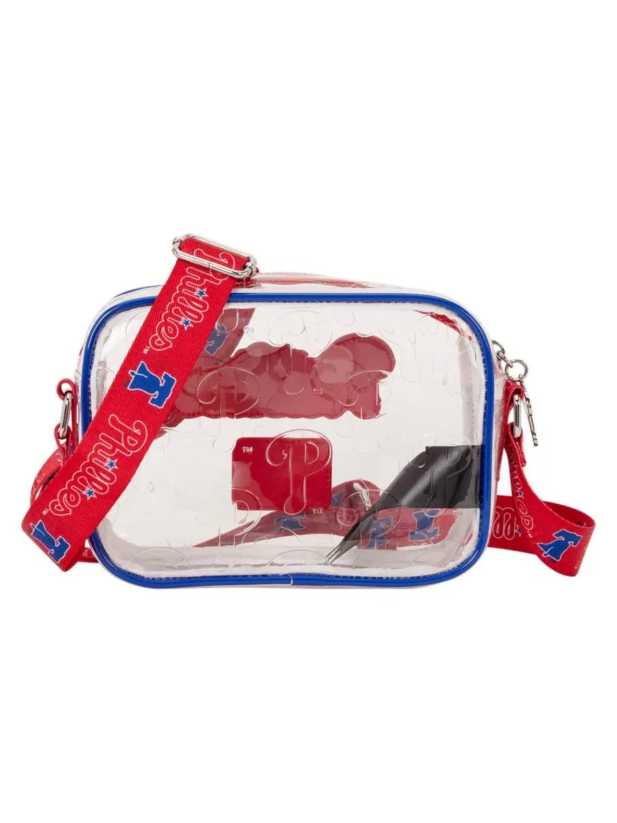 Сумка через плечо с декором Philadelphia Phillies Loungefly — 3