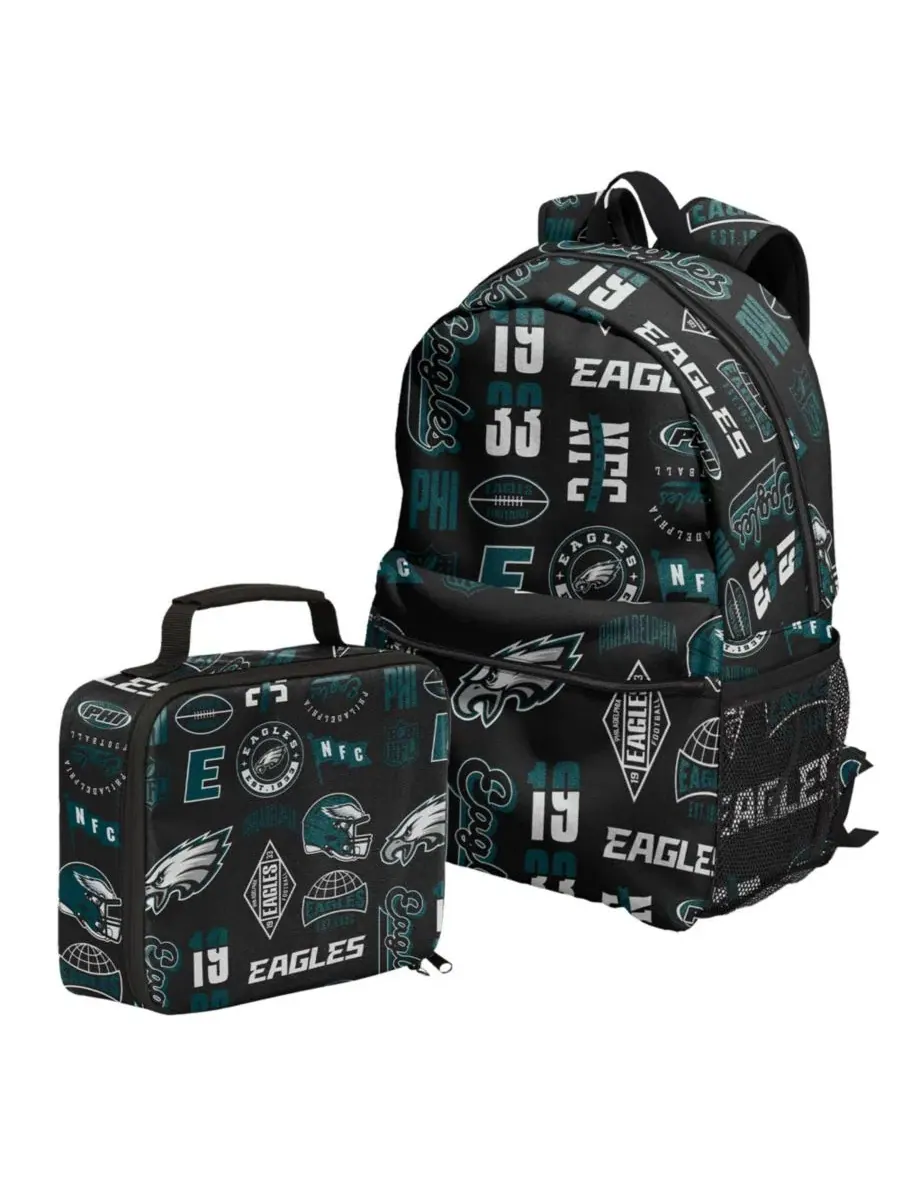 Рюкзак и ланч-бокс Philadelphia Eagles Outerstuff