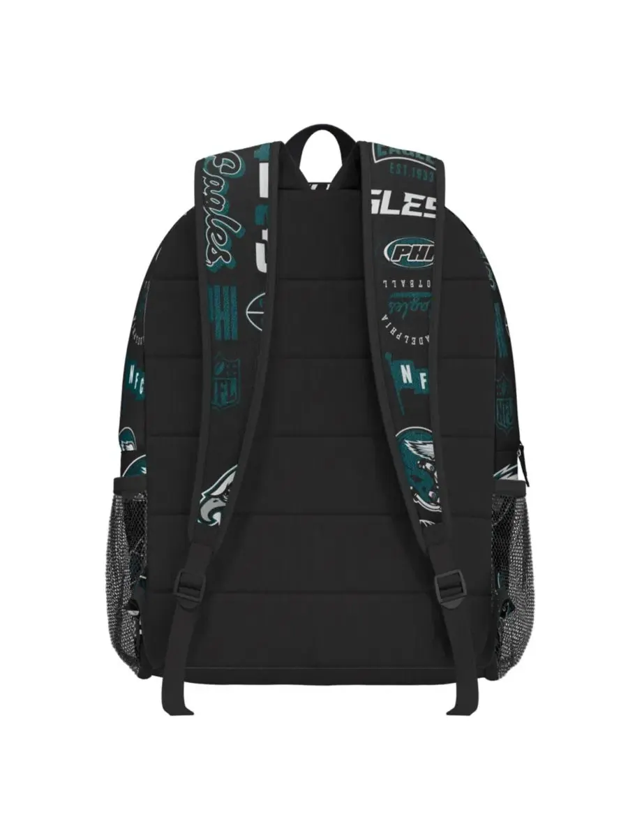 Рюкзак и ланч-бокс Philadelphia Eagles Outerstuff — изображение 4 из 5, черный