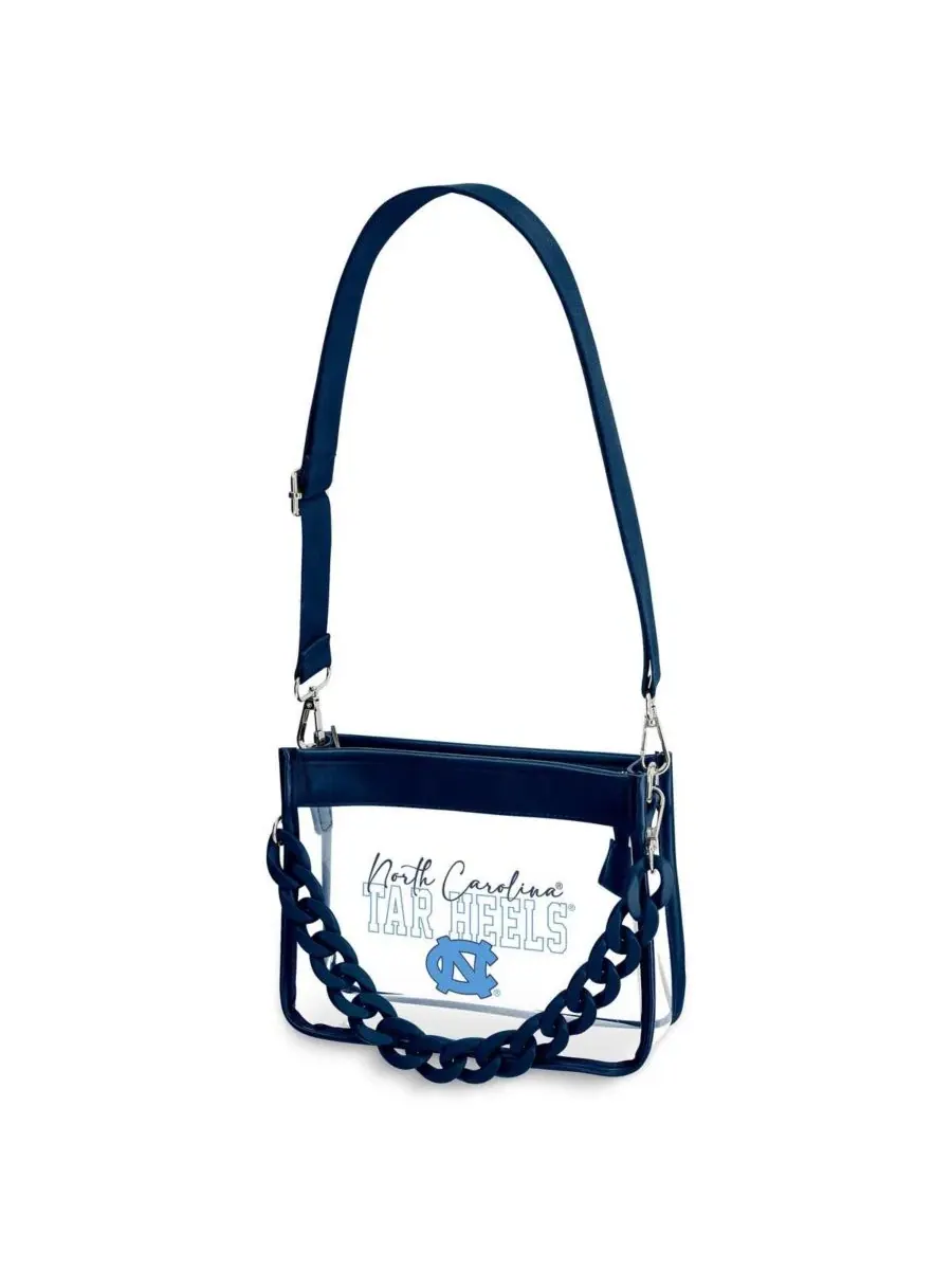 Мини-сумка через плечо с пластиковой цепочкой North Carolina Tar Heels Wear By Erin Andrews