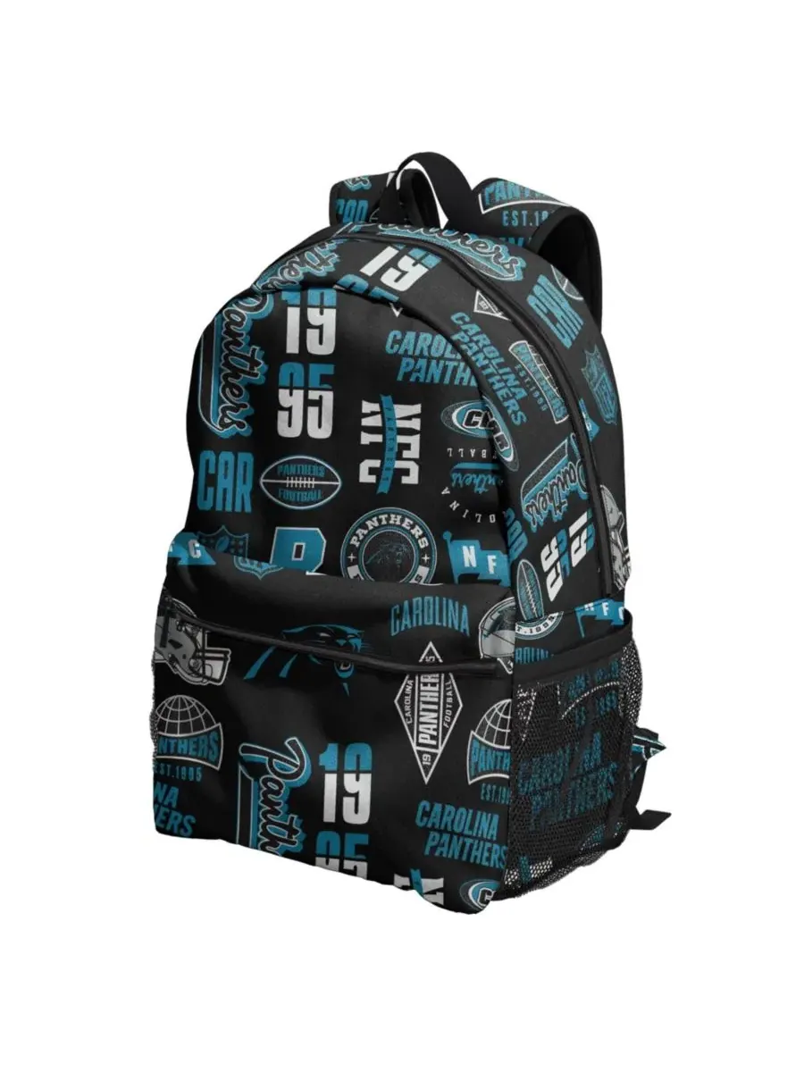 Рюкзак с ланч-боксом Carolina Panthers Outerstuff — изображение 2 из 6, черный