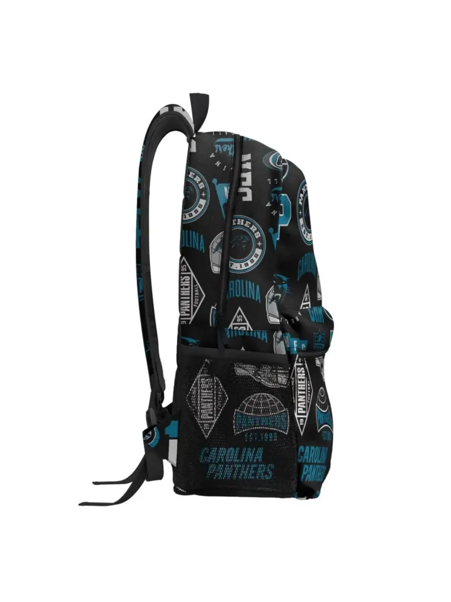 Рюкзак с ланч-боксом Carolina Panthers Outerstuff — изображение 4 из 6, черный