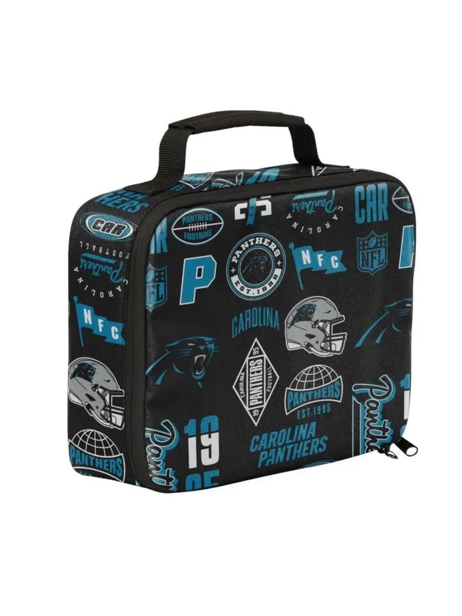 Рюкзак с ланч-боксом Carolina Panthers Outerstuff — изображение 5 из 6, черный