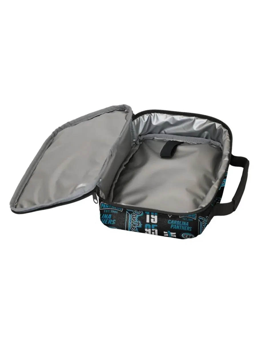 Рюкзак с ланч-боксом Carolina Panthers Outerstuff — изображение 6 из 6, черный