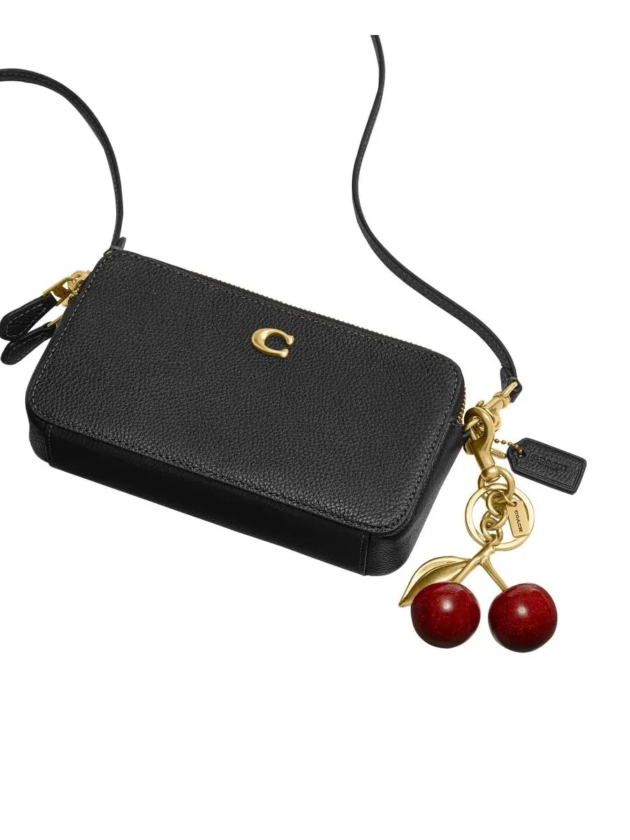 Брелок для сумки Cherry Bag Charm Coach — изображение 3 из 3, красный