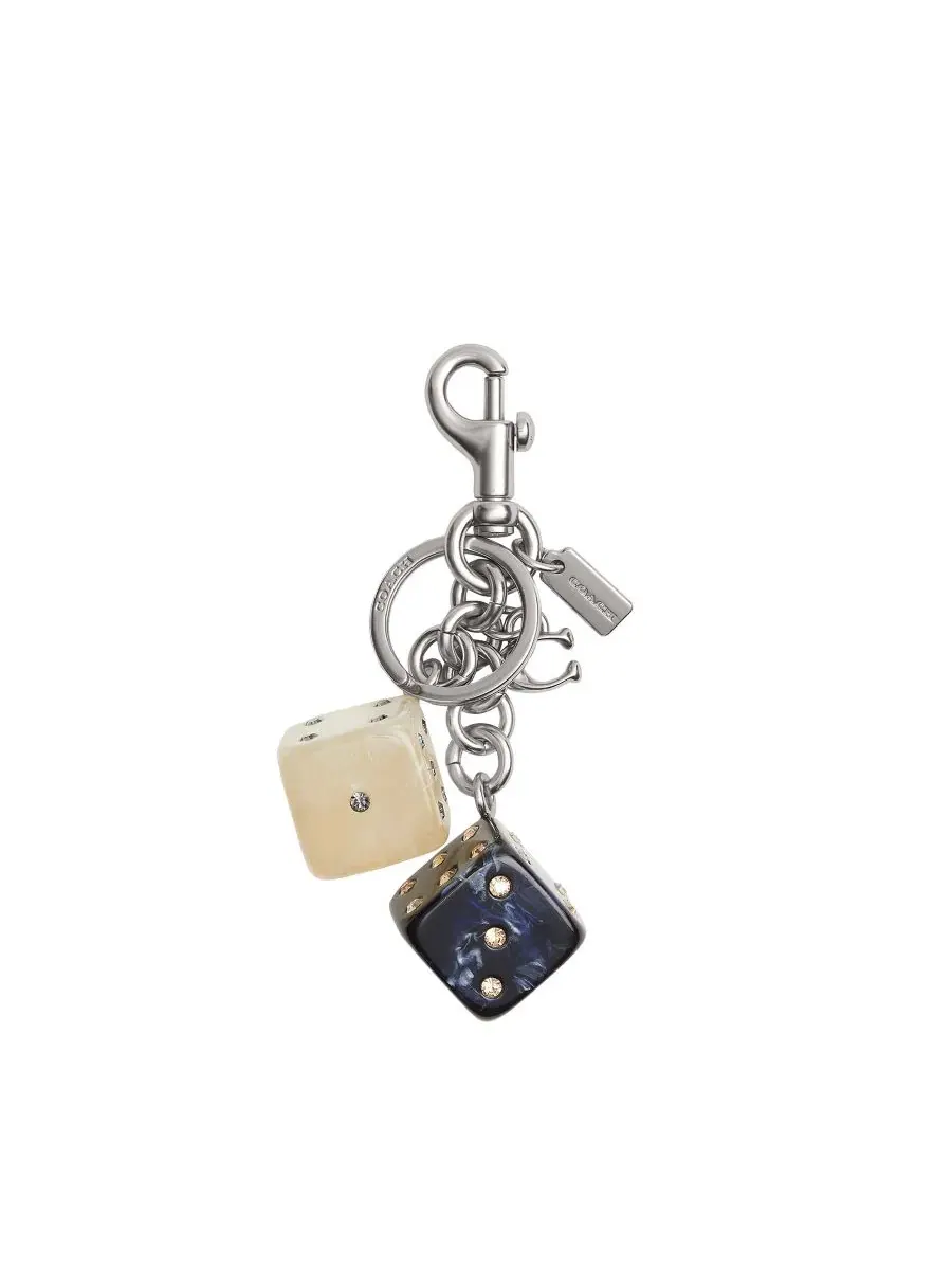 Брелок в виде мешочка для игральных костей Coach