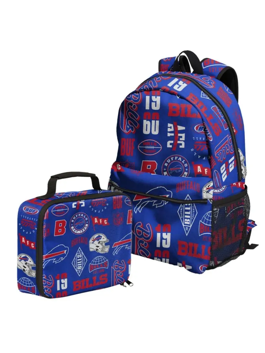 Рюкзак с ланч-боксом Buffalo Bills Outerstuff