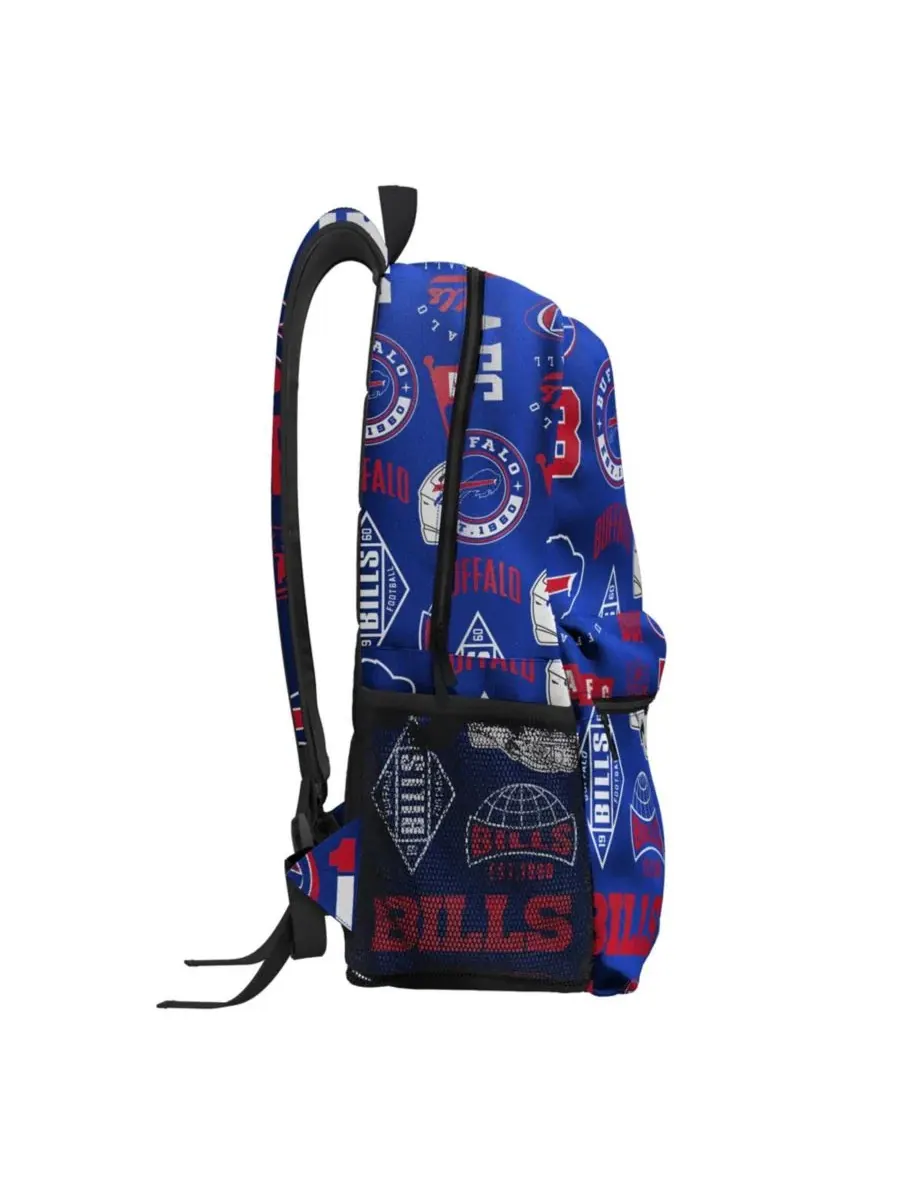 Рюкзак с ланч-боксом Buffalo Bills Outerstuff — изображение 3 из 5, синий