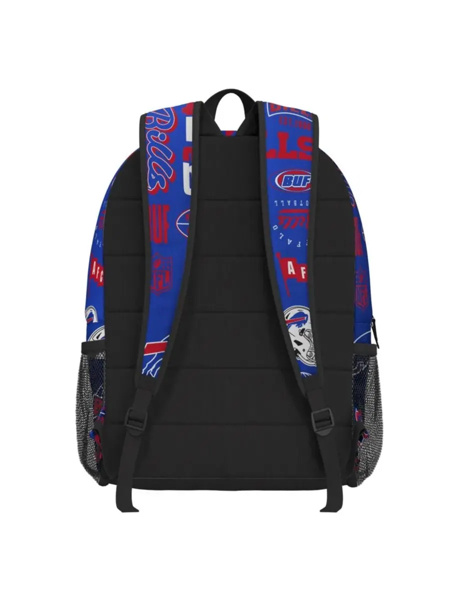 Рюкзак с ланч-боксом Buffalo Bills Outerstuff — изображение 4 из 5, синий