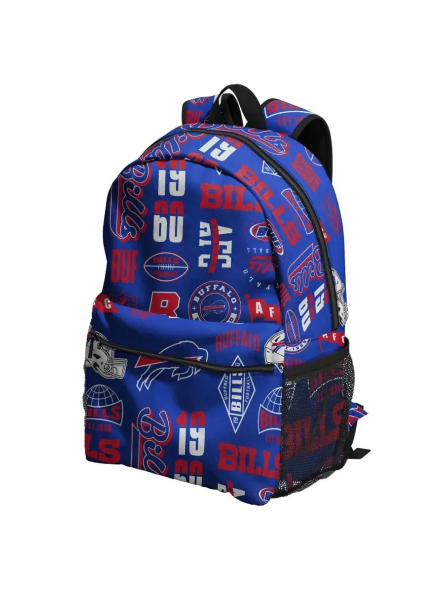 Рюкзак с ланч-боксом Buffalo Bills Outerstuff — изображение 5 из 5, синий