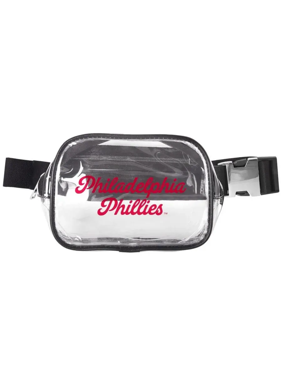 Logo Brands Прозрачная поясная сумка Philadelphia Phillies