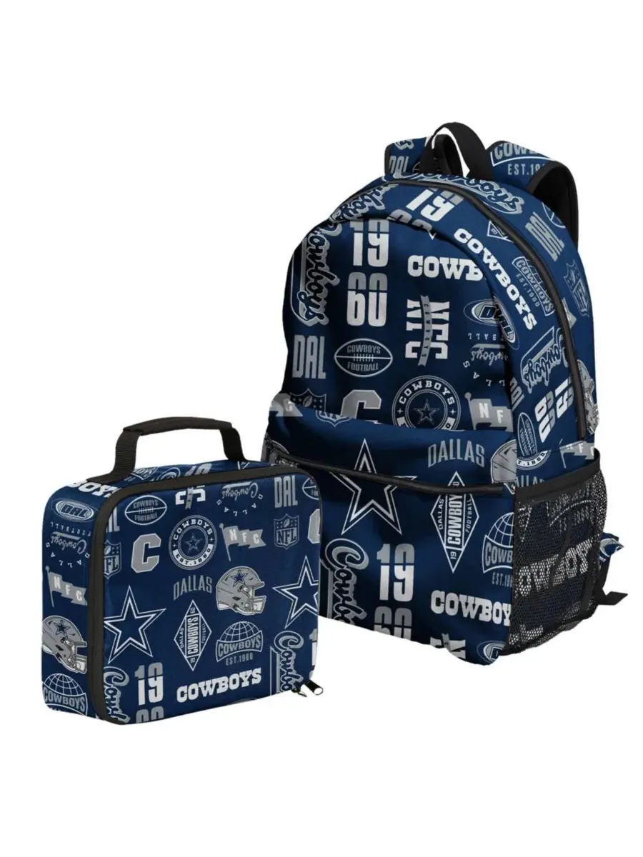 Рюкзак и ланч-бокс Dallas Cowboys Outerstuff