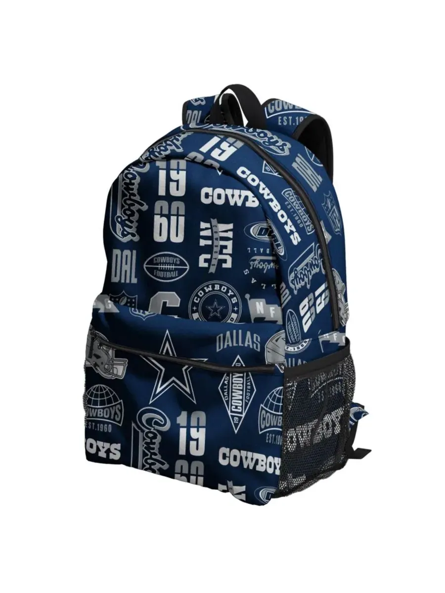 Рюкзак и ланч-бокс Dallas Cowboys Outerstuff — изображение 2 из 6, синий