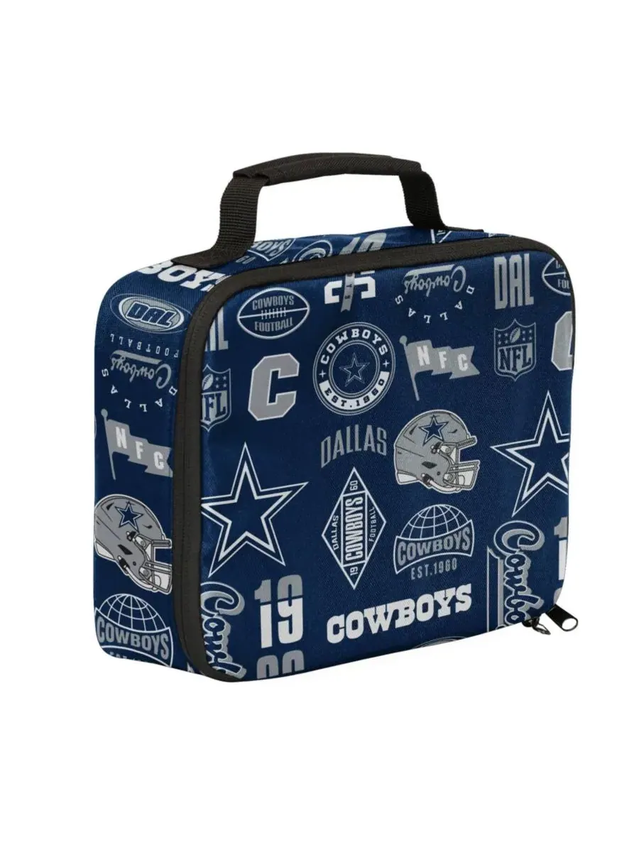 Рюкзак и ланч-бокс Dallas Cowboys Outerstuff — изображение 5 из 6, синий