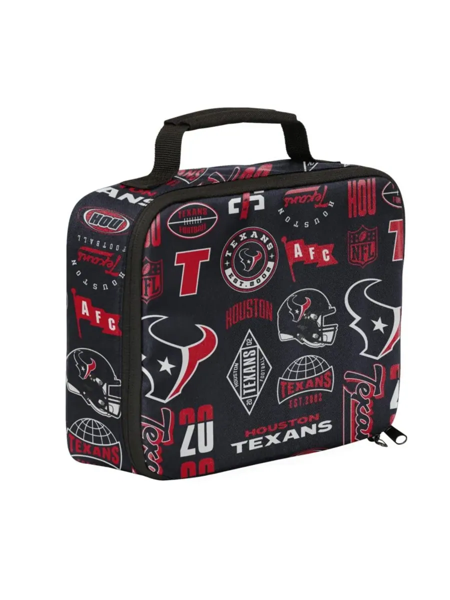 Рюкзак с ланч-боксом Houston Texans Navy Outerstuff — изображение 2 из 5, темно-синий