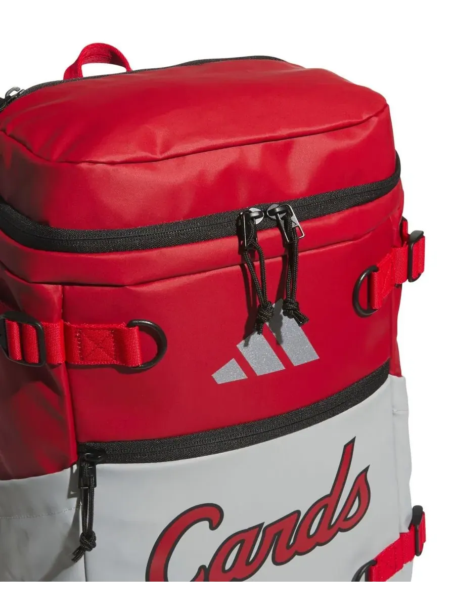 Рюкзак с принтом Louisville Cardinals Collegiate Vista adidas — изображение 2 из 6, красный