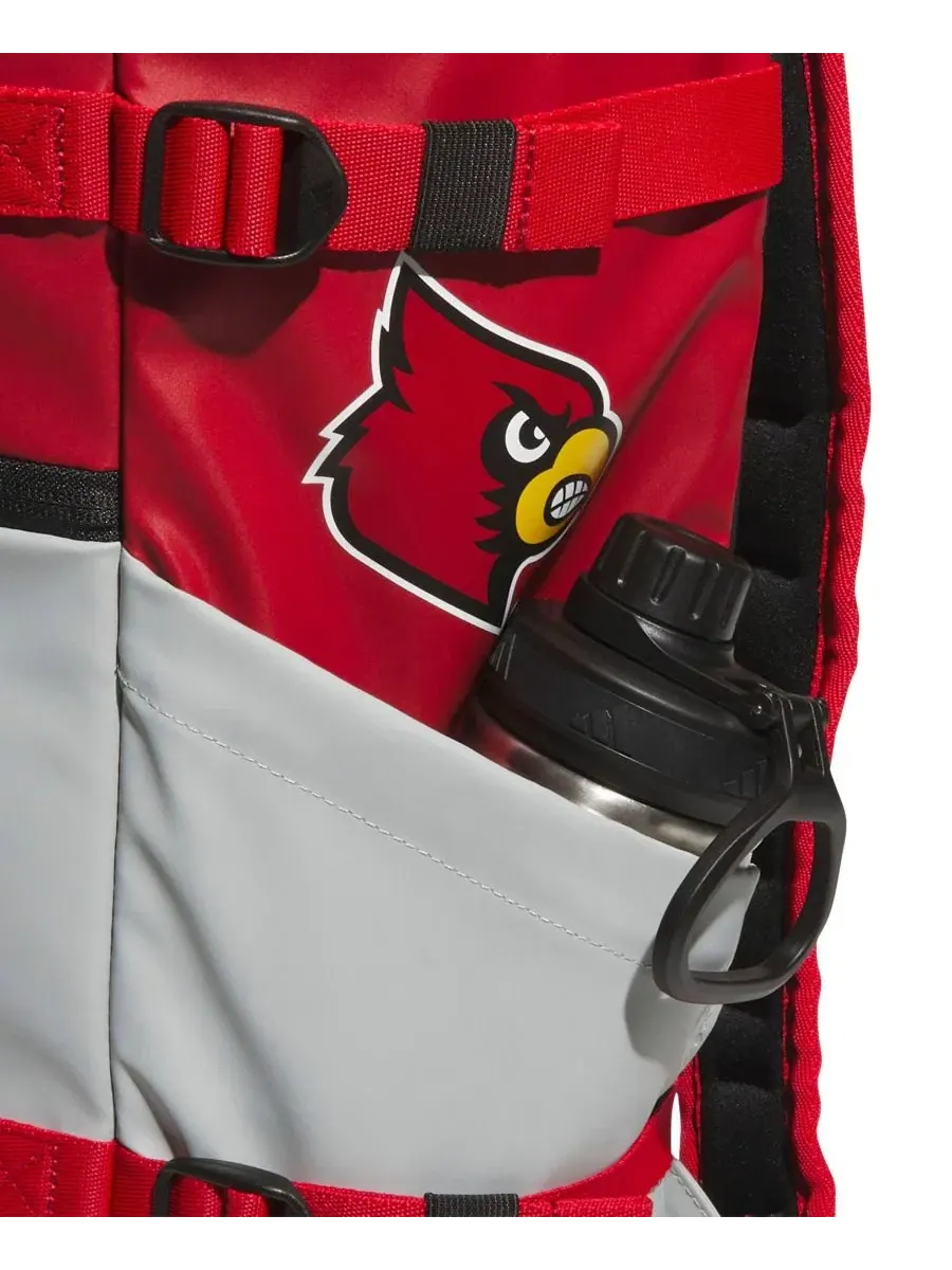 Рюкзак с принтом Louisville Cardinals Collegiate Vista adidas — изображение 3 из 6, красный