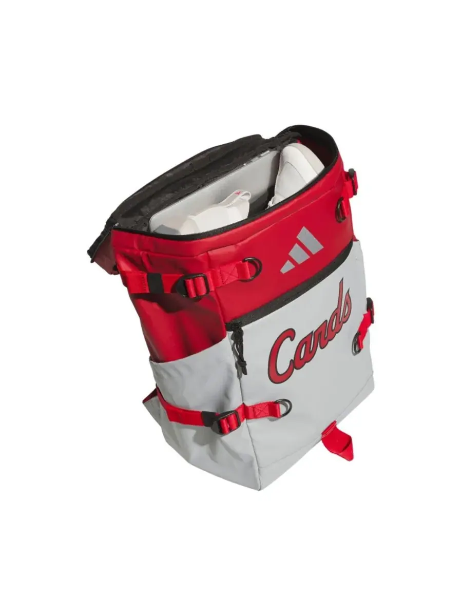 Рюкзак с принтом Louisville Cardinals Collegiate Vista adidas — изображение 5 из 6, красный