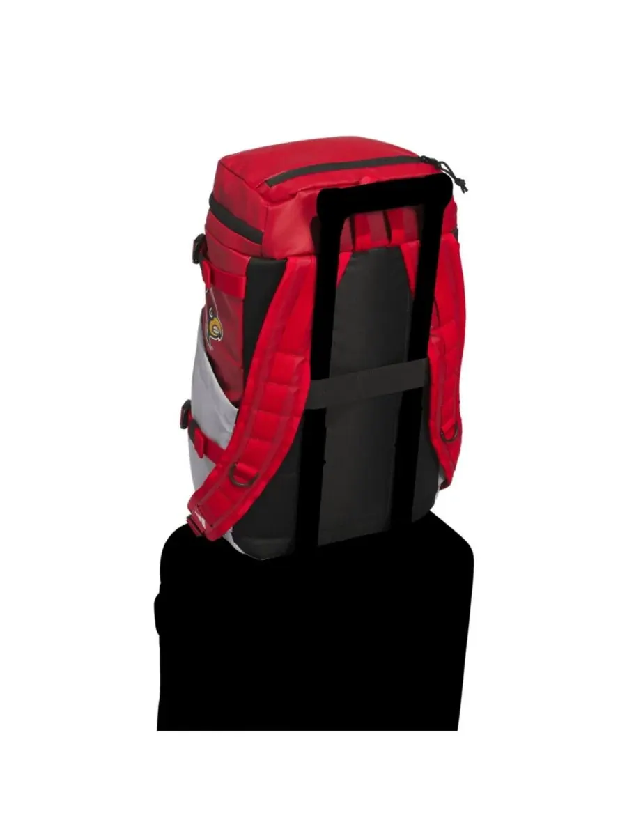 Рюкзак с принтом Louisville Cardinals Collegiate Vista adidas — изображение 6 из 6, красный