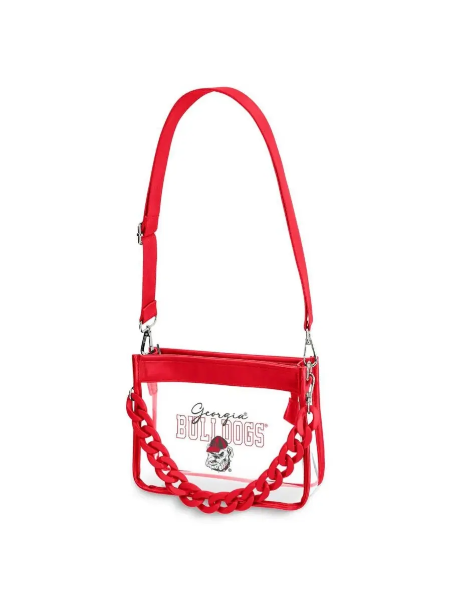 Мини-сумка кросс-боди с цепочкой Georgia Bulldogs WEAR by Erin Andrews