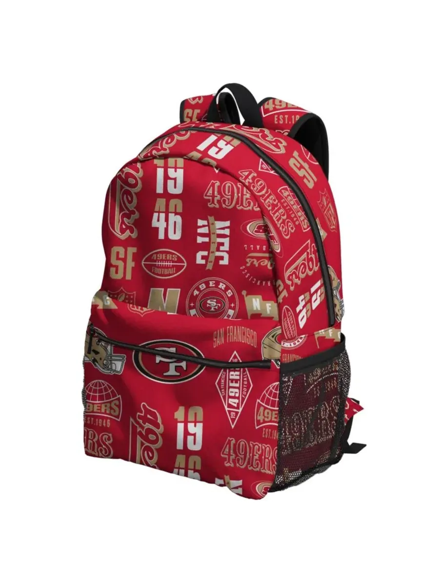 Рюкзак и ланч-бокс San Francisco 49ers Outerstuff — изображение 2 из 6, красный
