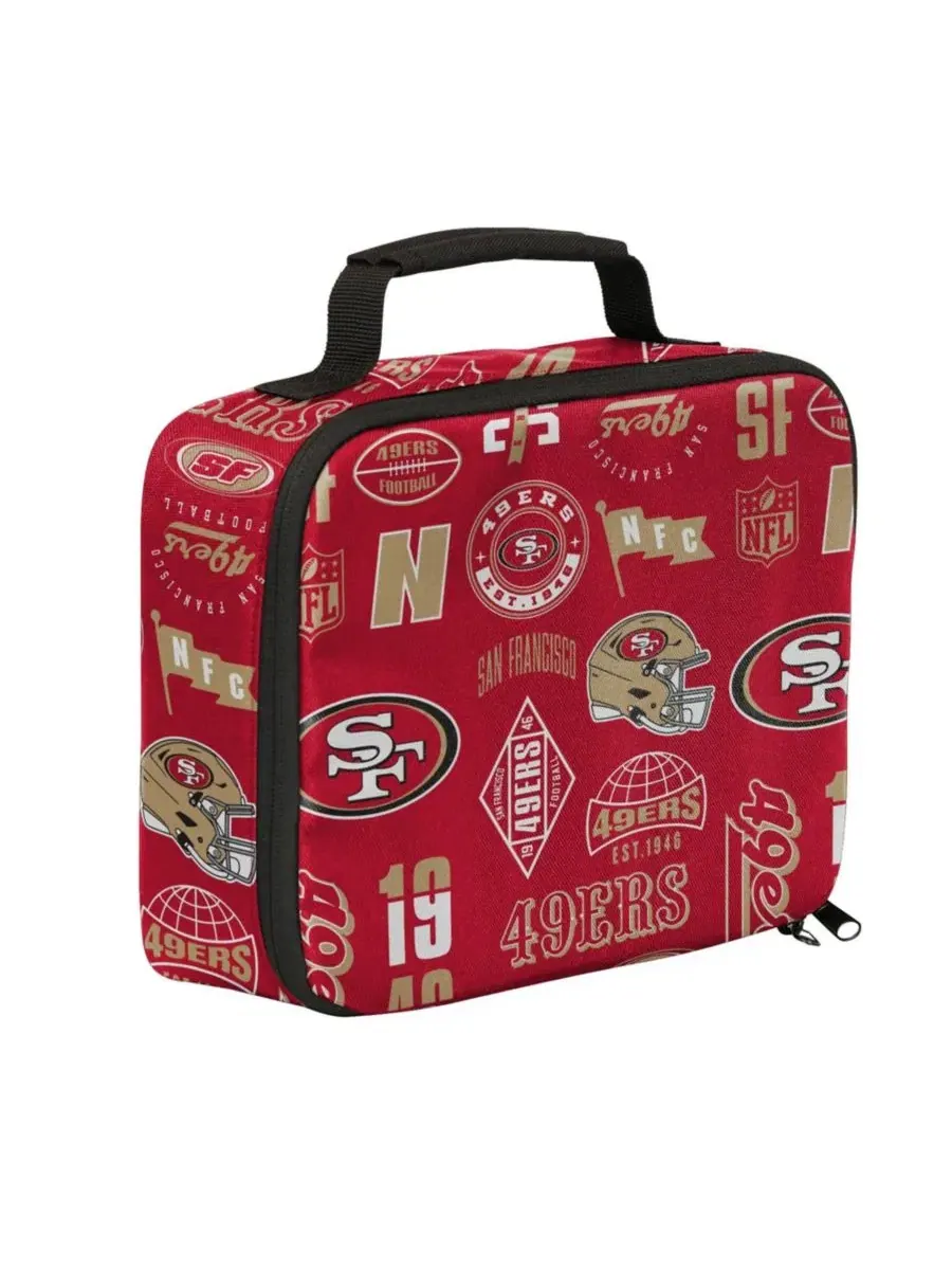 Рюкзак и ланч-бокс San Francisco 49ers Outerstuff — изображение 5 из 6, красный