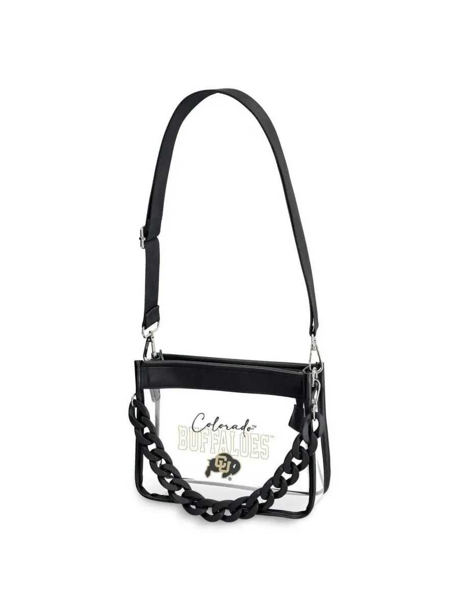 Мини-сумка через плечо с пластиковой цепочкой Colorado Buffaloes Wear By Erin Andrews