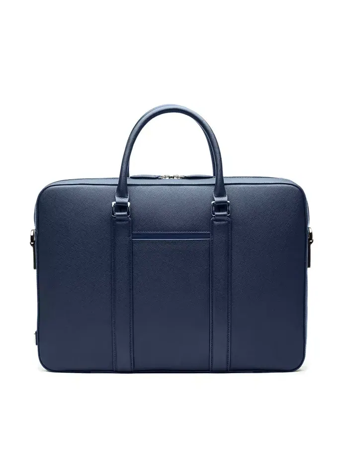 Мужской кожаный портфель Manhattan Monochrome MAVERICK & CO.