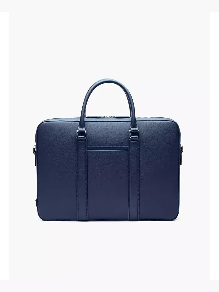 Мужской кожаный портфель Manhattan Monochrome MAVERICK & CO. — 5