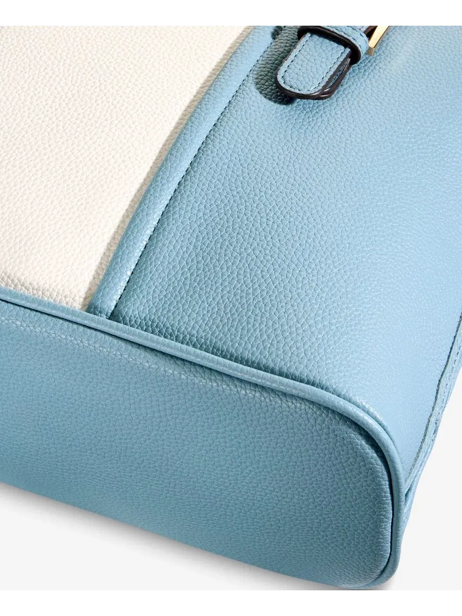 Вертикальная цветовая сумка-седло Dome Satchel Giani Bernini, Chambray/W — изображение 6 из 7