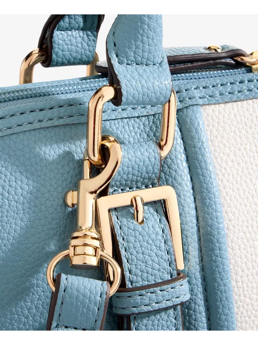 Вертикальная цветовая сумка-седло Dome Satchel Giani Bernini, Chambray/W — изображение 7 из 7