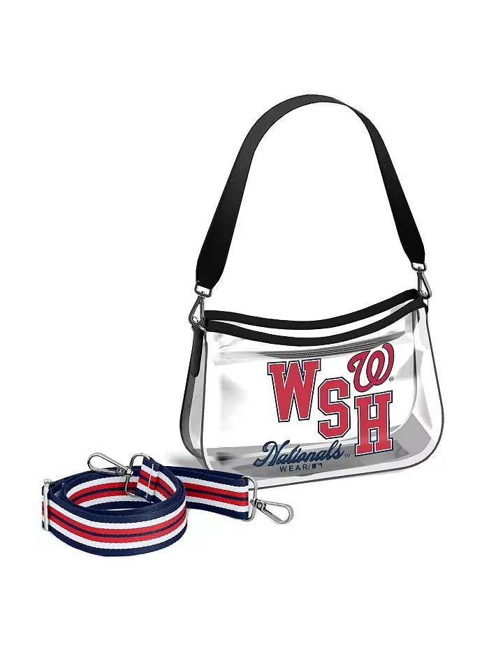 Мини-кошелек Washington Nationals Clear Stadium WEAR by Erin Andrews