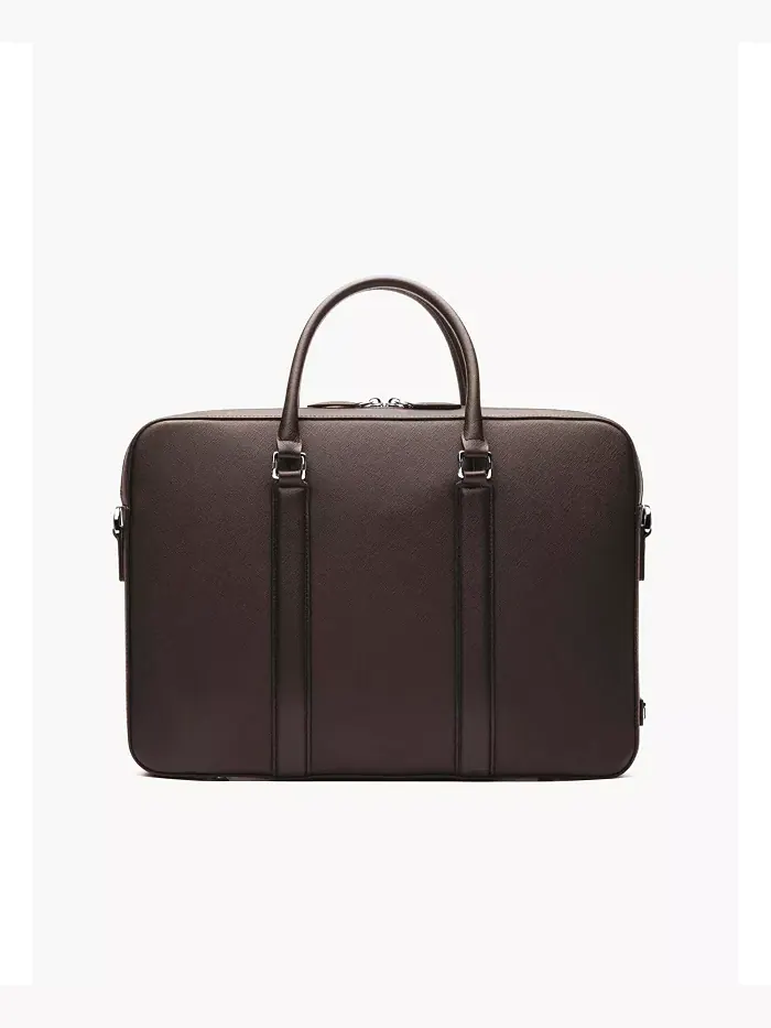 Мужской кожаный портфель Manhattan MAVERICK & CO. — 4