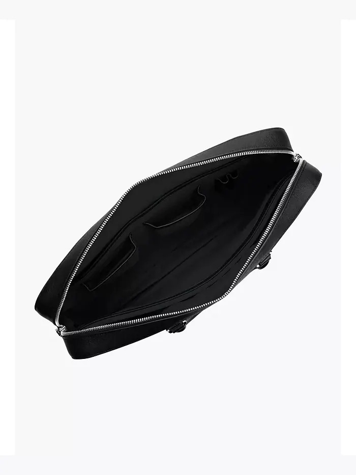 Мужской кожаный портфель Manhattan Monochrome MAVERICK & CO. — 5