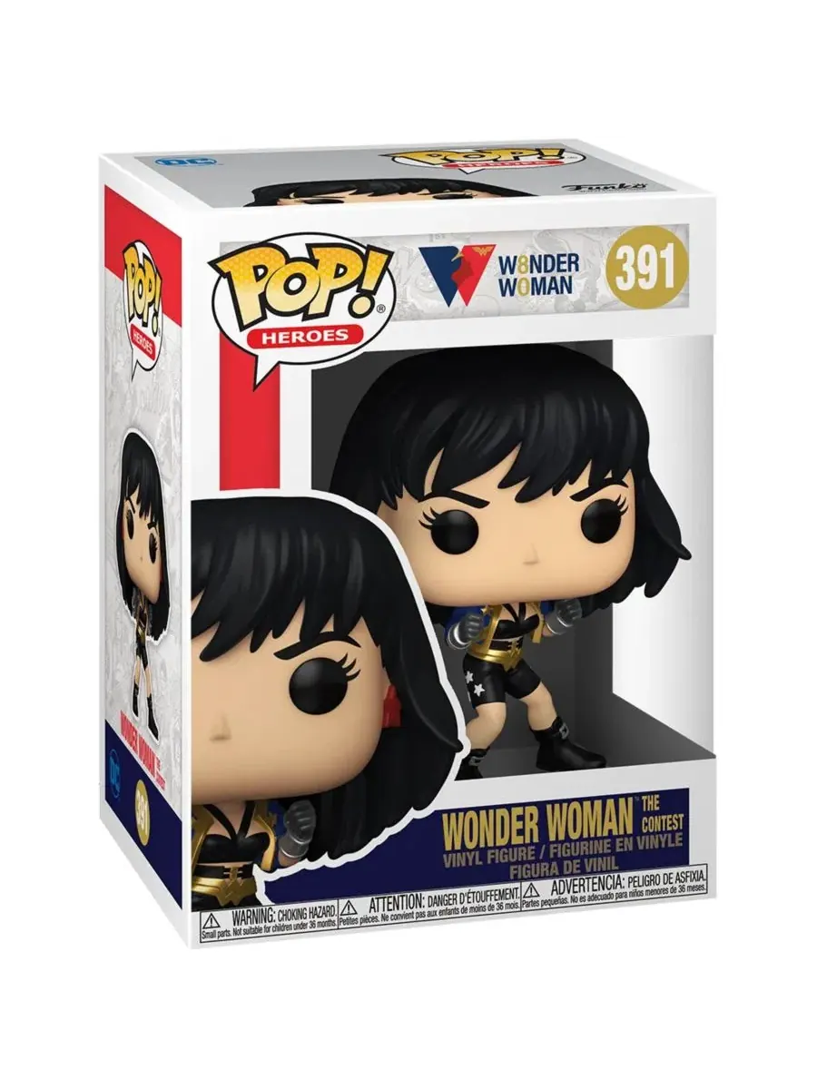 Pop! Heroes Wonder Woman 80th - Коллекционная фигурка Чудо-женщины (Конкурс) Funko