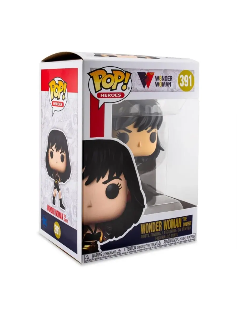Pop! Heroes Wonder Woman 80th - Коллекционная фигурка Чудо-женщины (Конкурс) Funko — 5