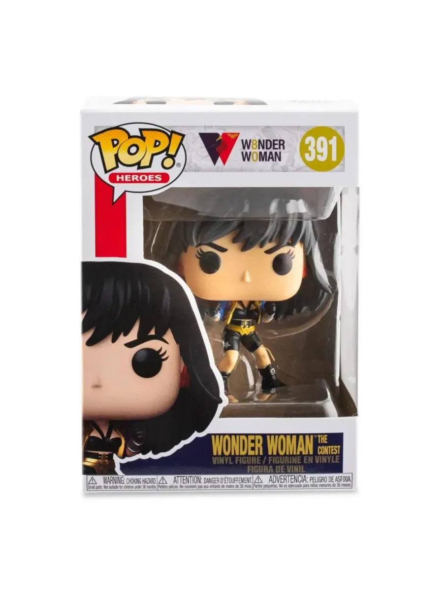 Pop! Heroes Wonder Woman 80th - Коллекционная фигурка Чудо-женщины (Конкурс) Funko — 7
