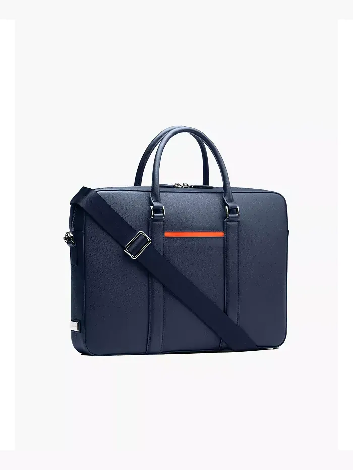 Мужской кожаный портфель Manhattan MAVERICK & CO. — 3