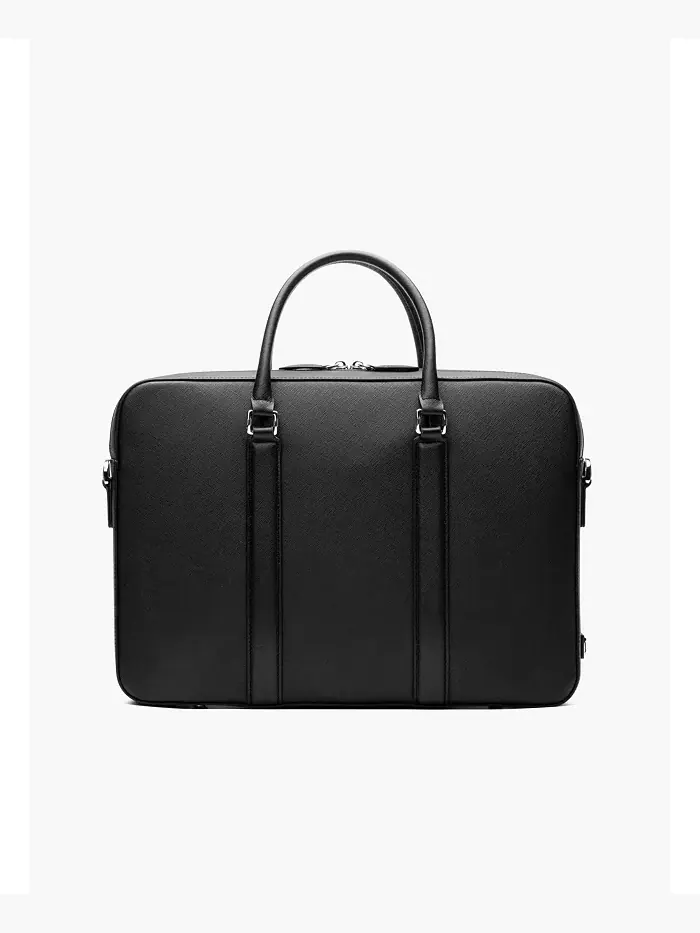 Мужской кожаный портфель Manhattan MAVERICK & CO. — 4